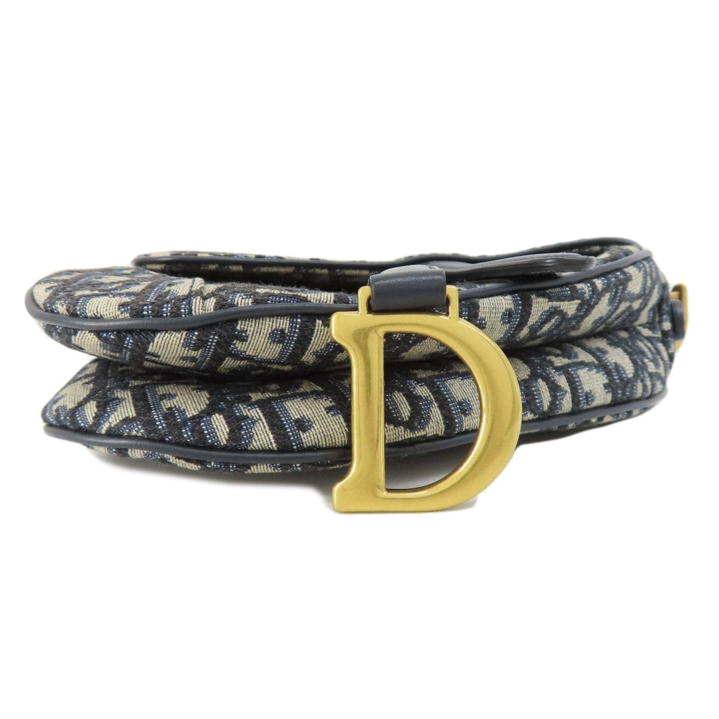 Christian Dior Navy Canvas Handbag
