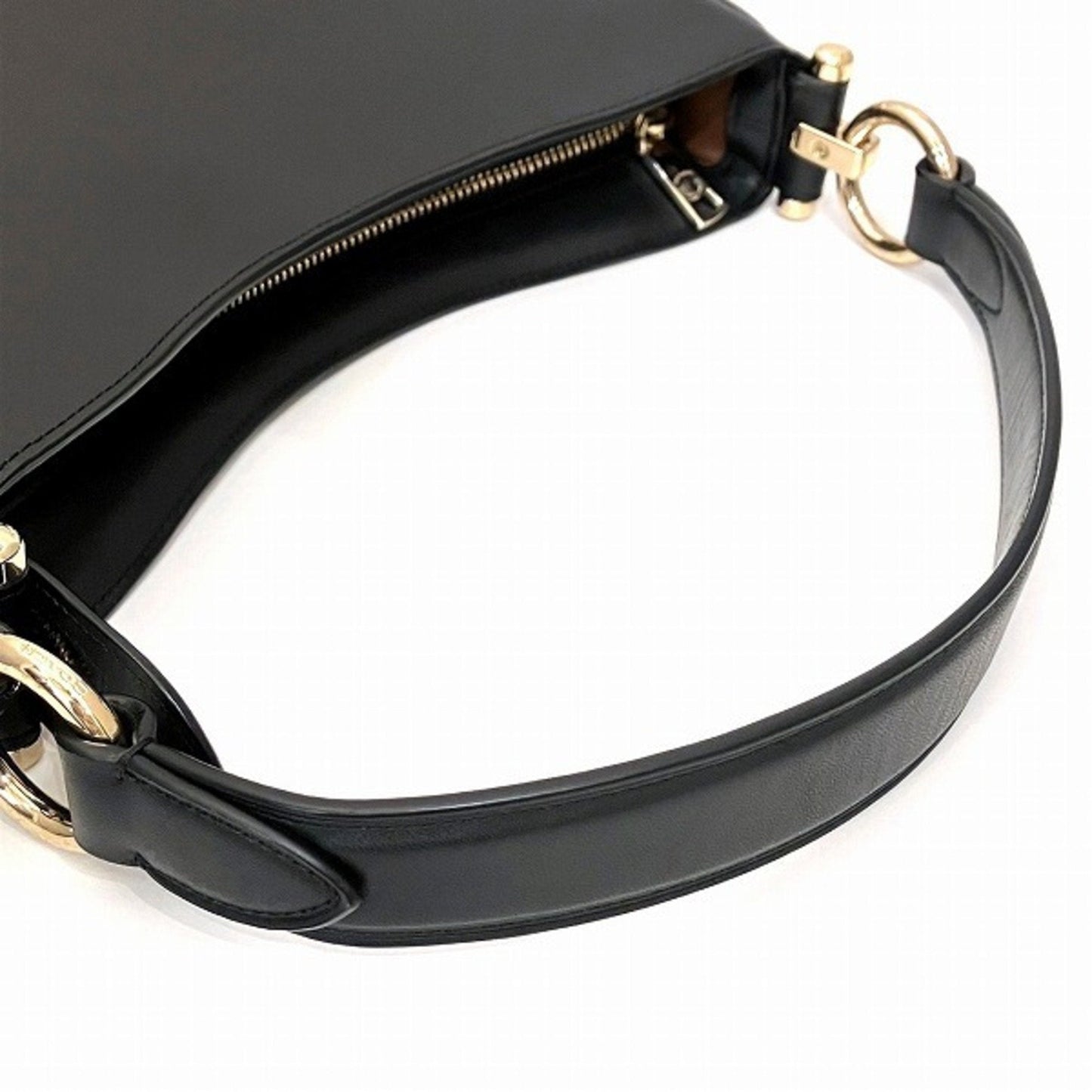 Coach Black Leather Handbag Shoulder Bag