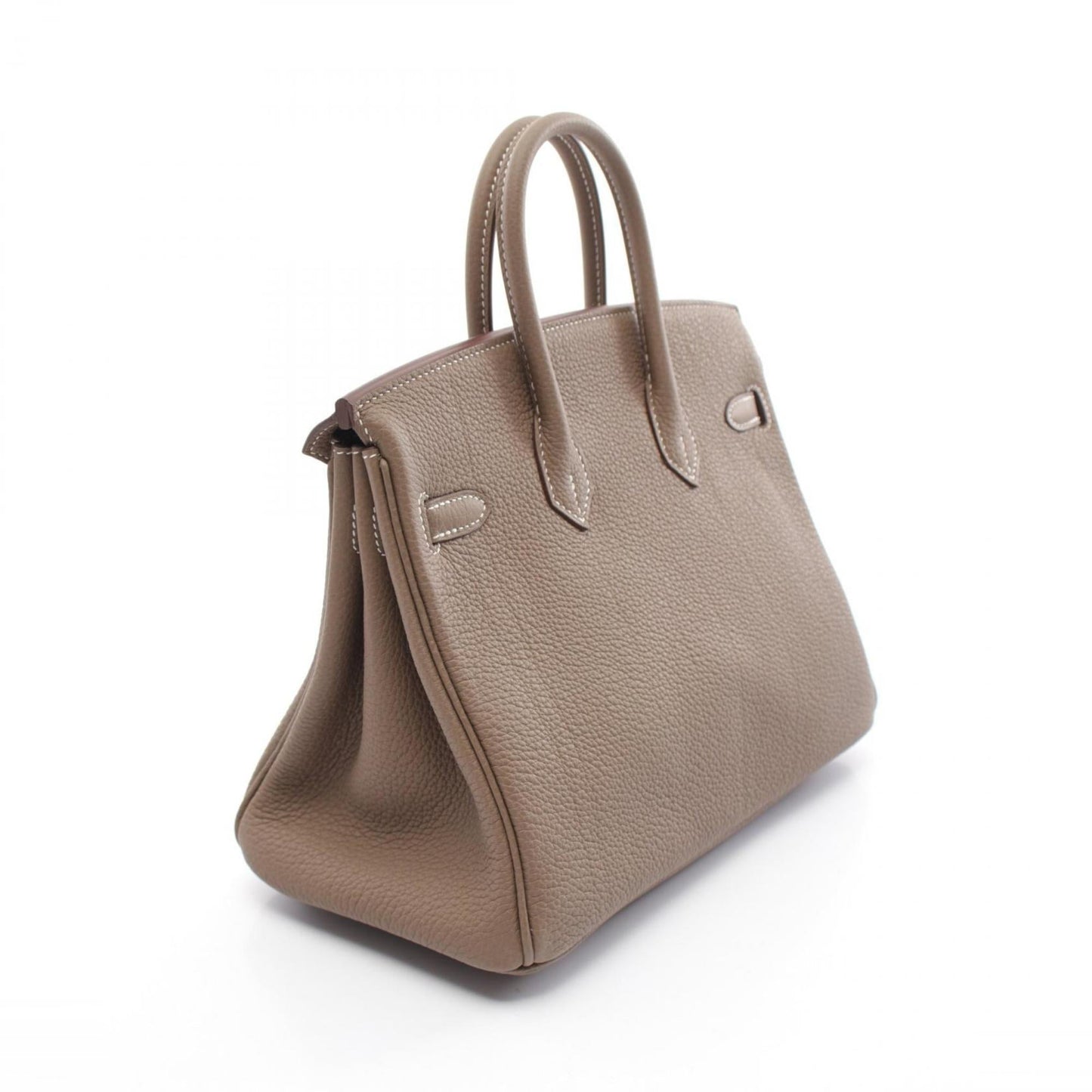 Hermes Birkin Beige Etoupe Gray Togo Leather Handbag