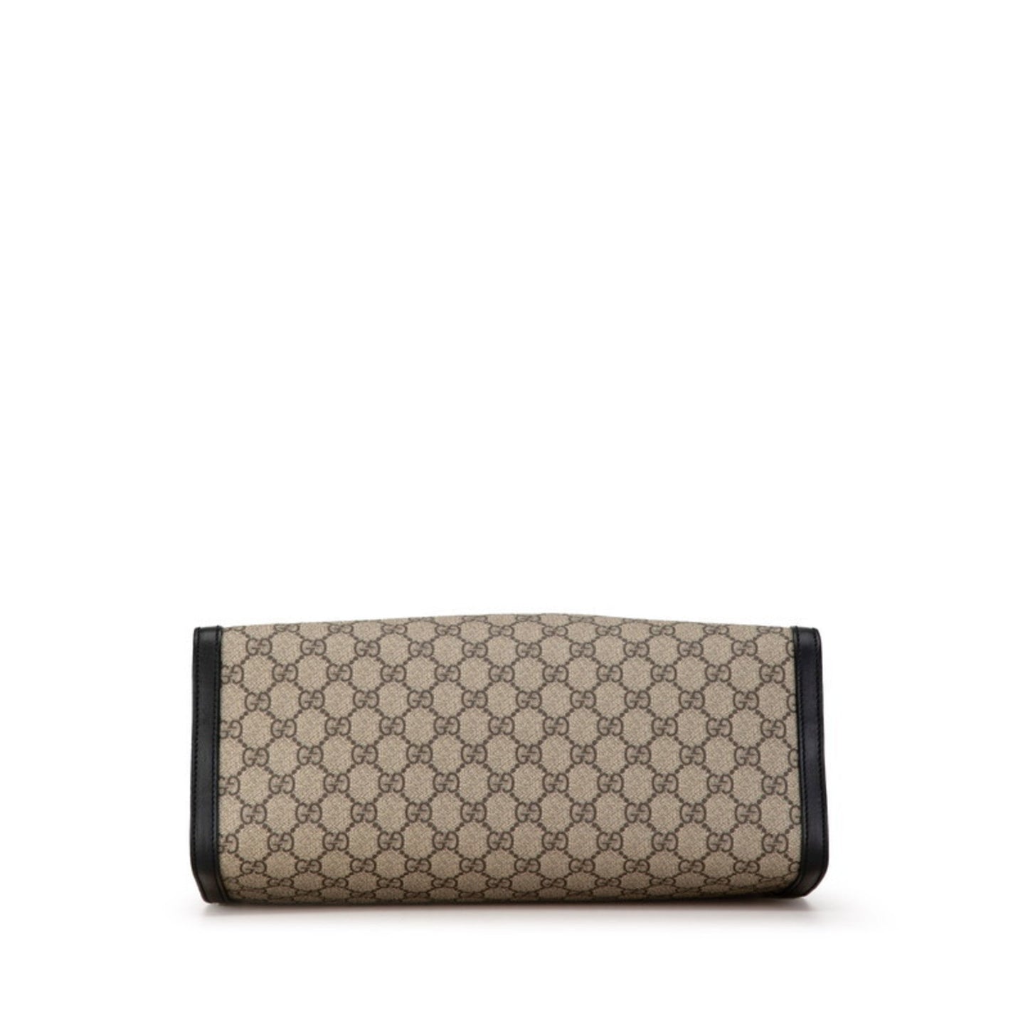 Gucci Beige Black Gg Supreme Leather Shoulder Bag Tote Bag
