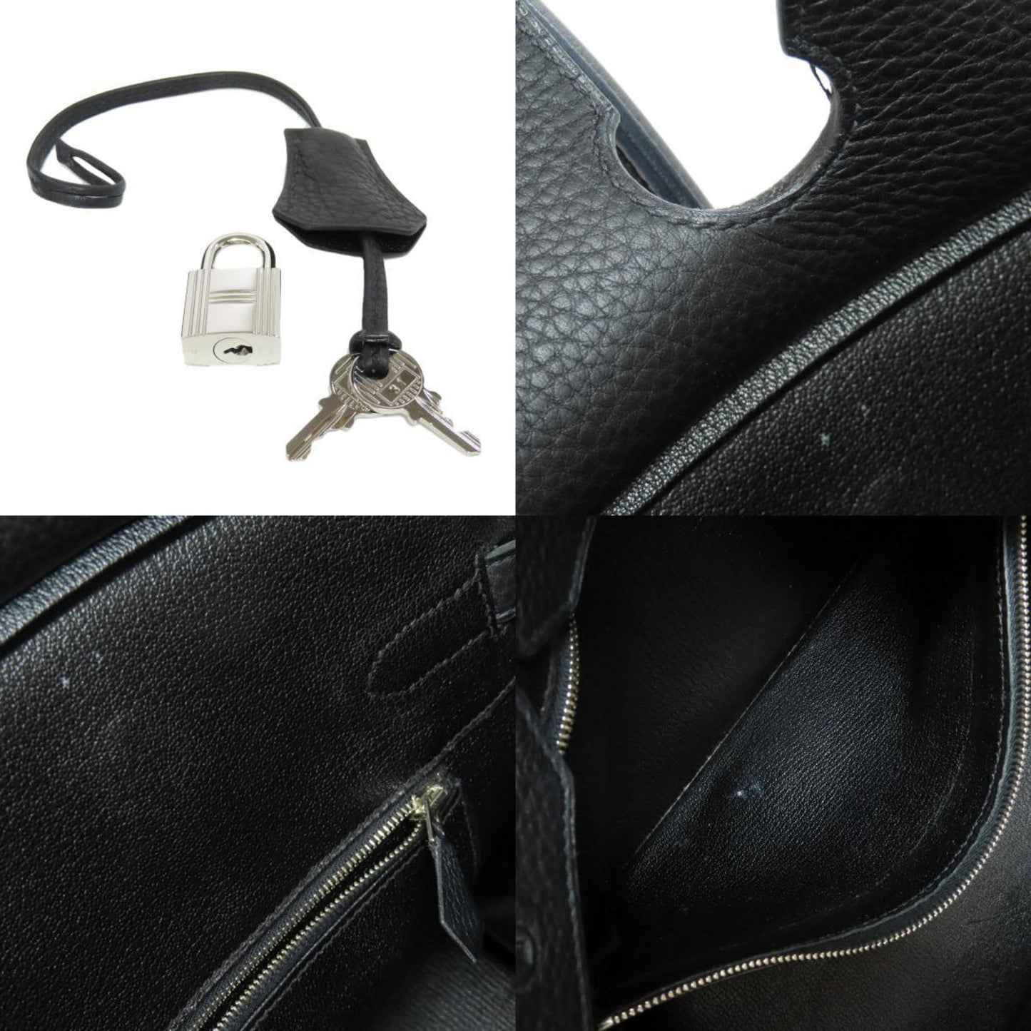 Hermes Black Handbag