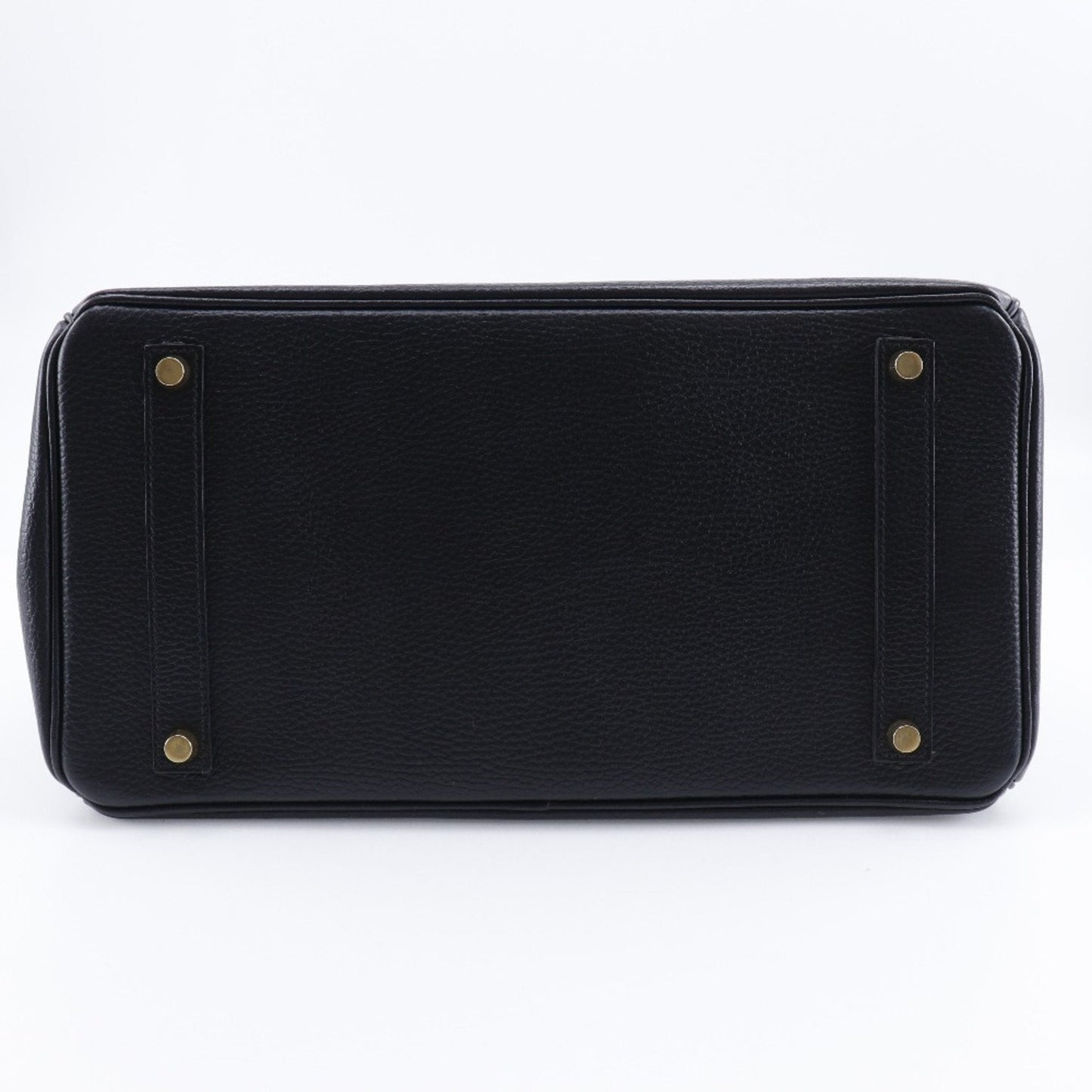 Hermes Black Ardennes Leather Handbag