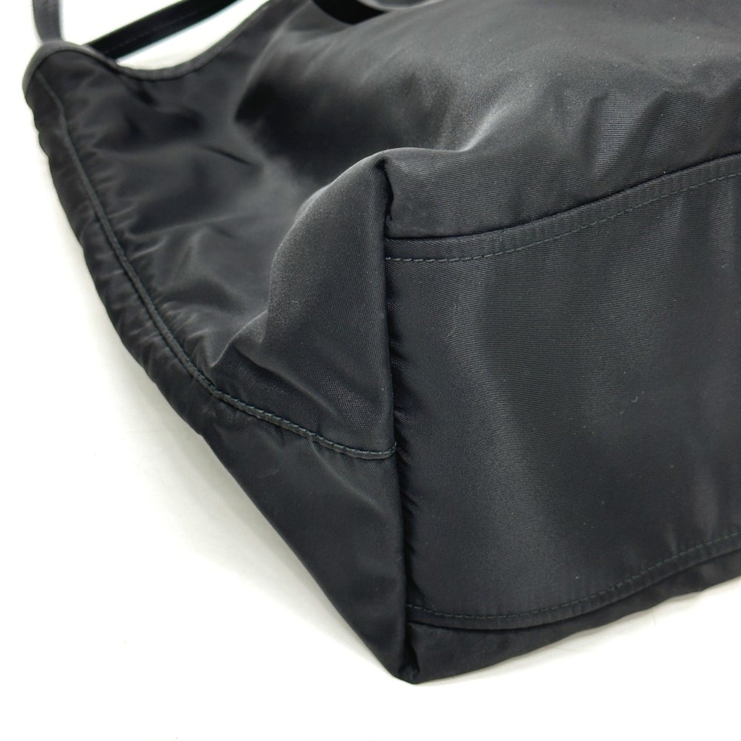 Prada Black Cloth Tote Bag