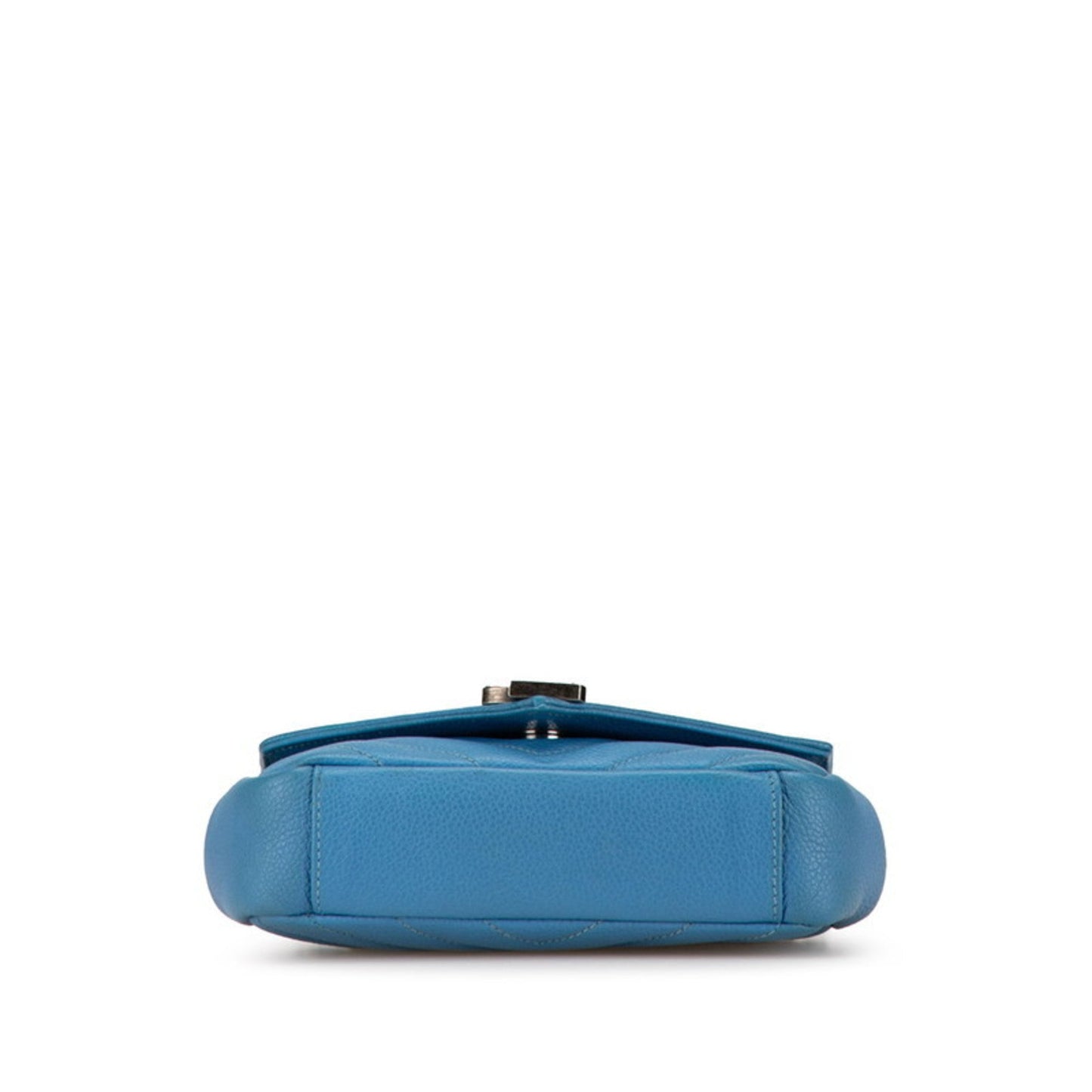Saint Laurent Blue Leather Shoulder Bag