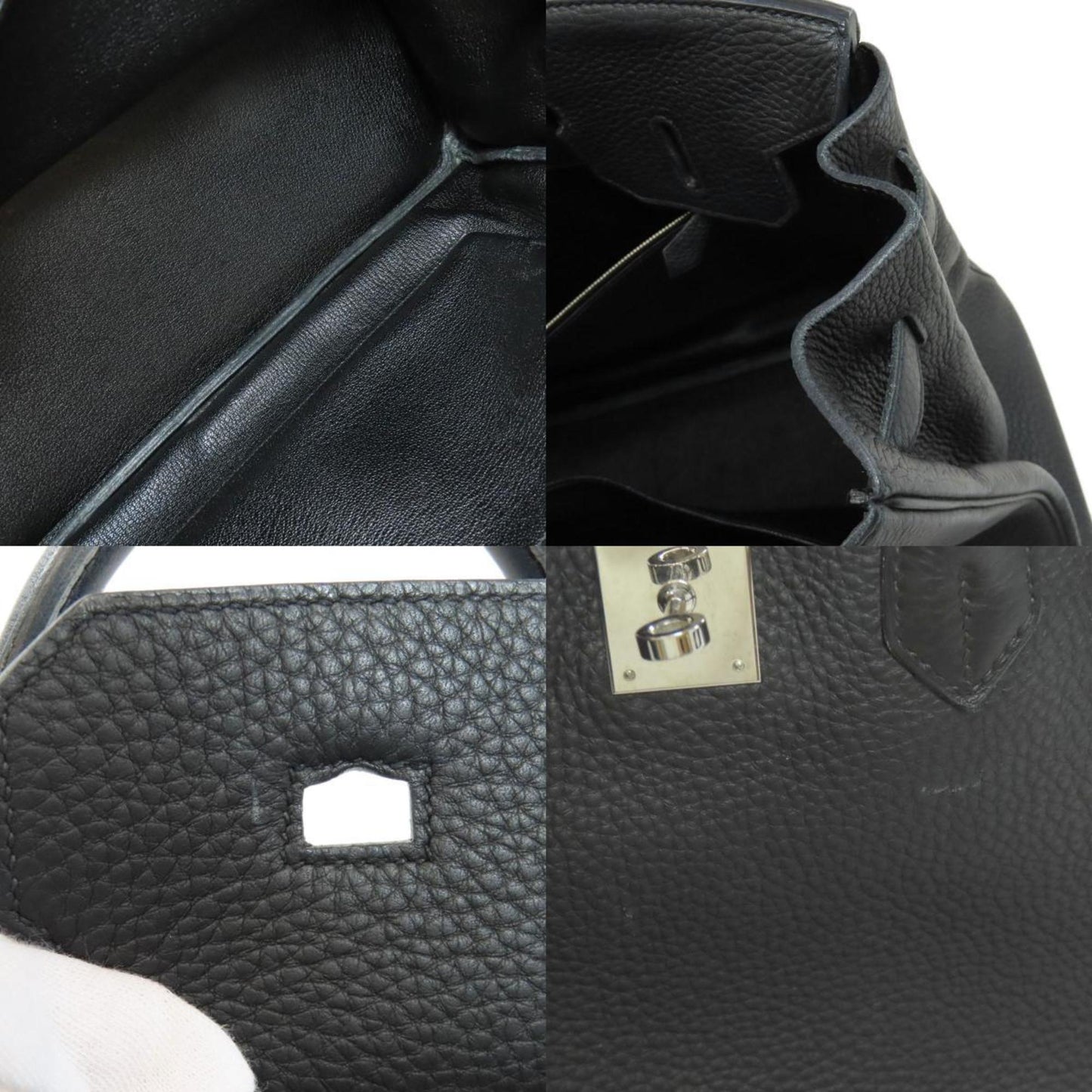 Hermes Black Handbag