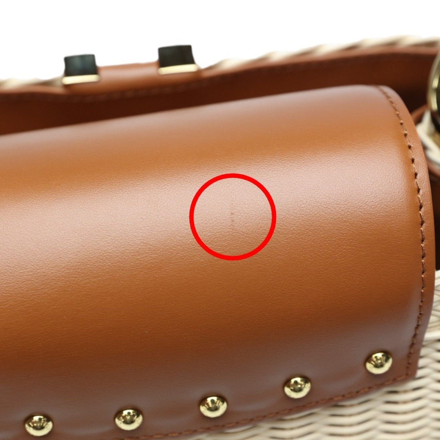 Louis Vuitton Beige Brown Leather Shoulder Bag