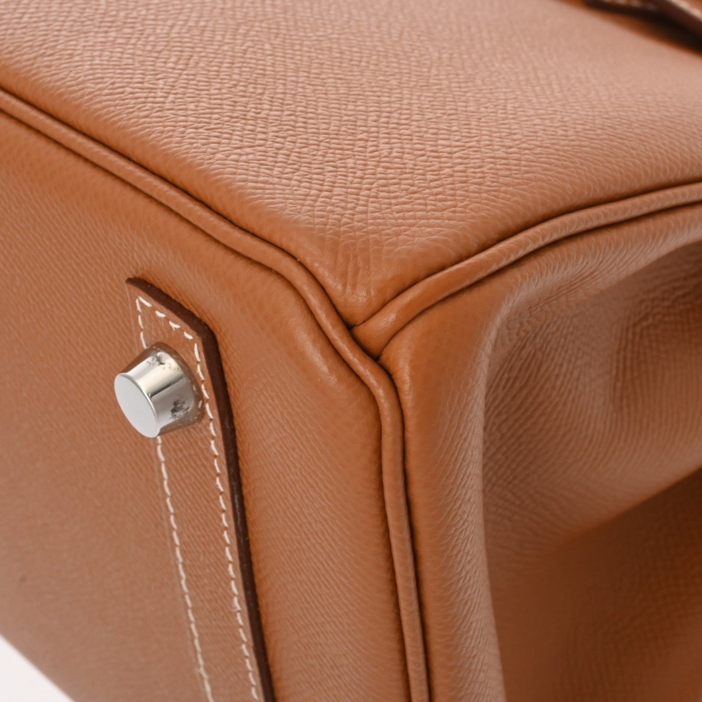 Hermes Birkin Gold Epsom Leather Handbag