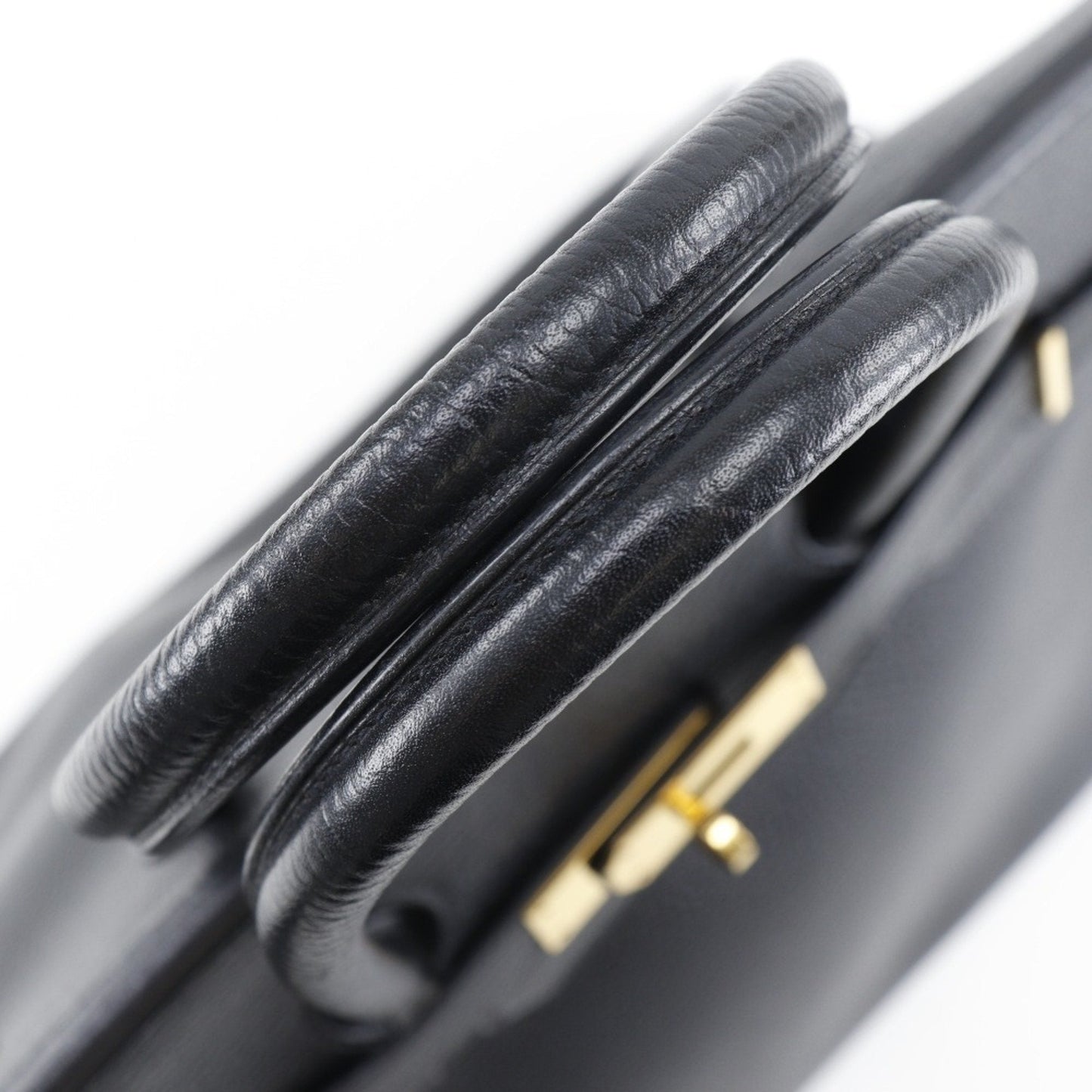 Hermes Black Ardennes Leather Handbag