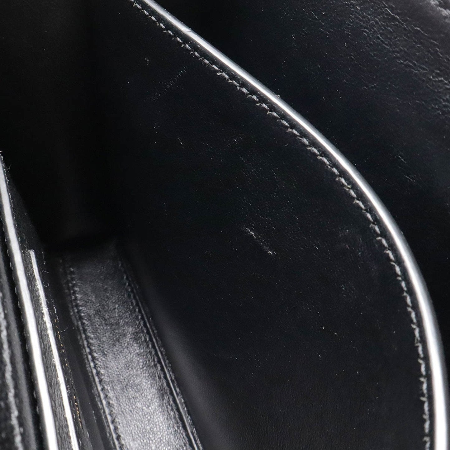 Yves Saint Laurent Black Leather Handbag