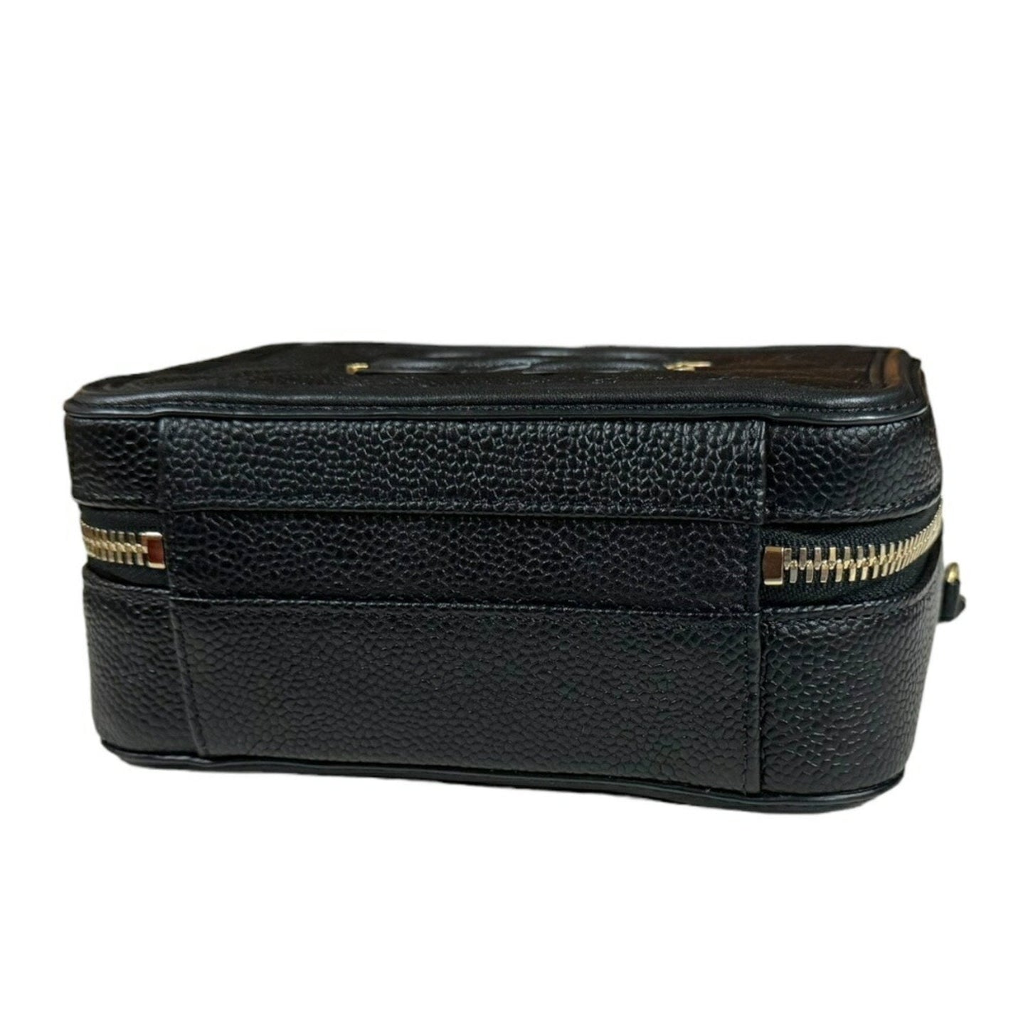 Chanel Black Caviar Leather Shoulder Bag