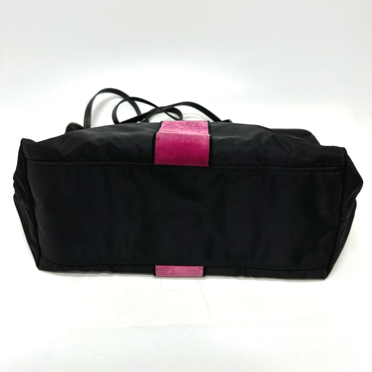 Prada Black Cloth Tote Bag