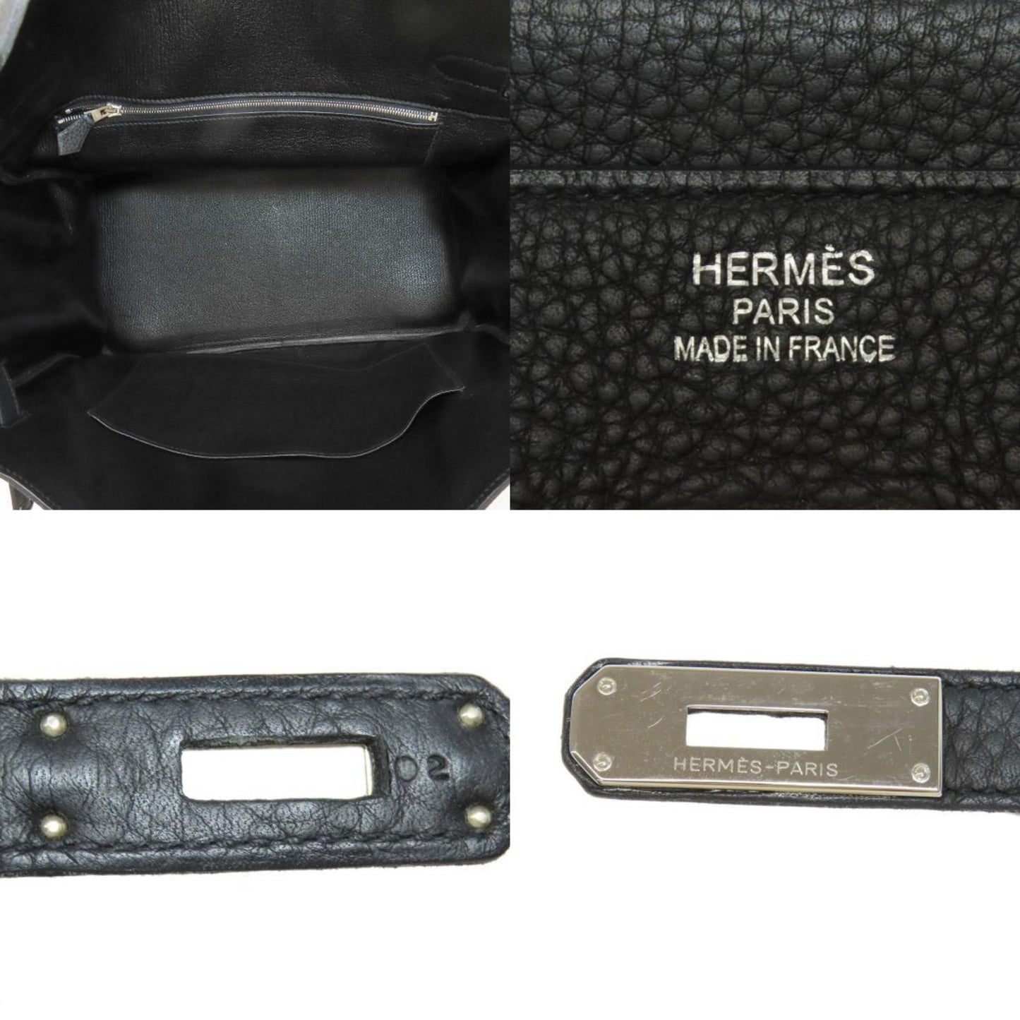 Hermes Black Handbag