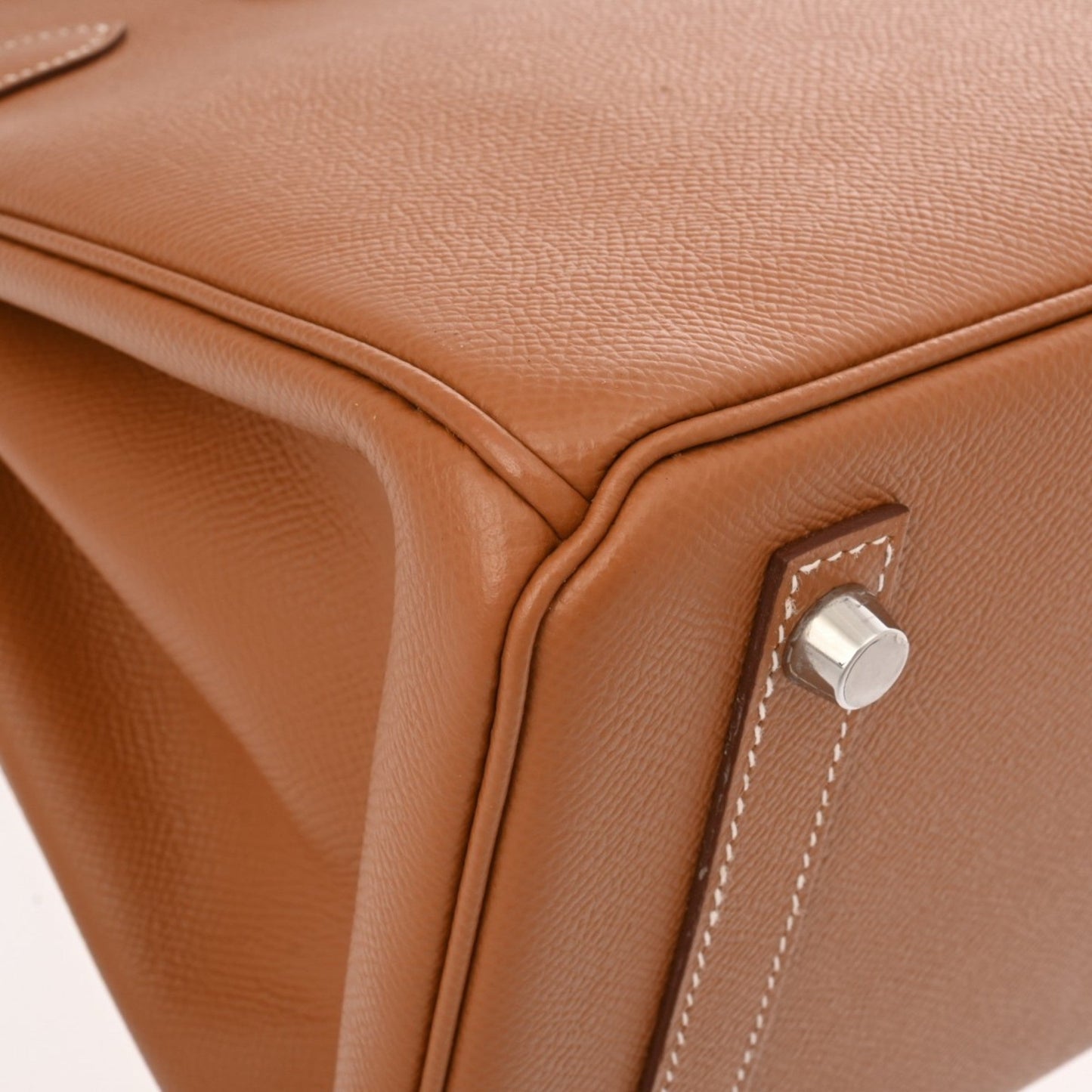 Hermes Birkin Gold Epsom Leather Handbag