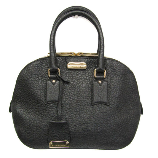 Burberry Black Leather Handbag