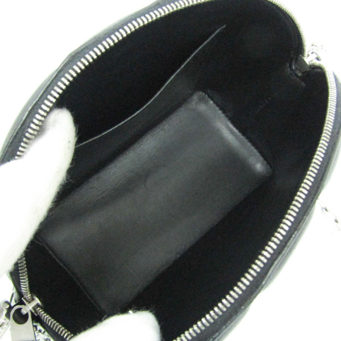Bottega Veneta Padded Black Leather Shoulder Bag