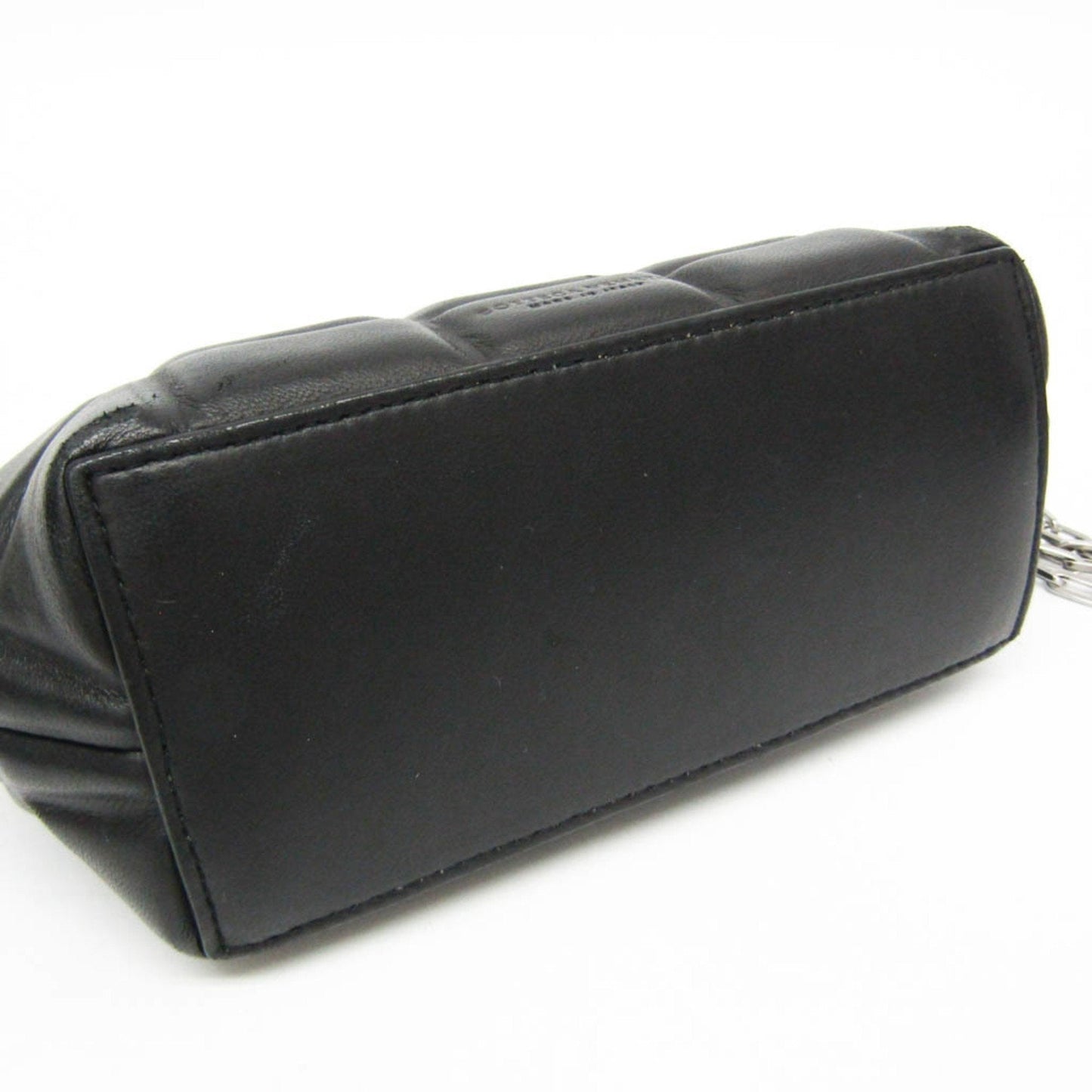 Bottega Veneta Padded Black Leather Shoulder Bag