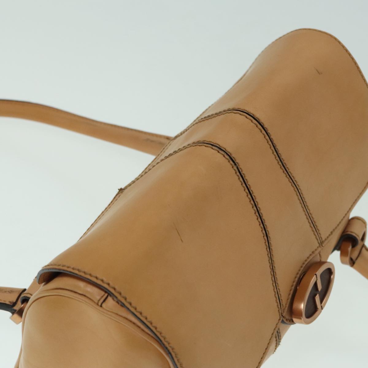 Gucci Beige Leather Handbag