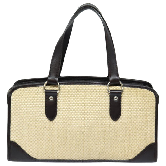Burberry Beige Leather Tote Bag