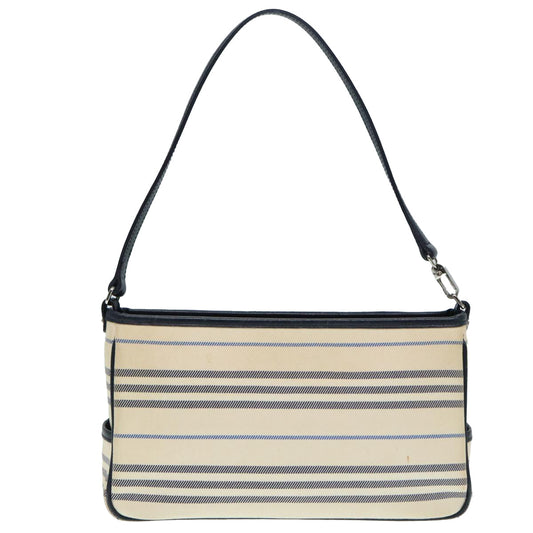 Burberry Beige Canvas Shoulder Bag