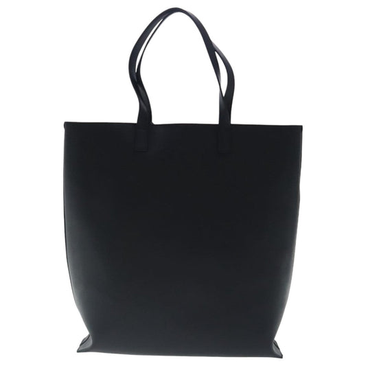 Yves Saint Laurent Black Leather Tote Bag