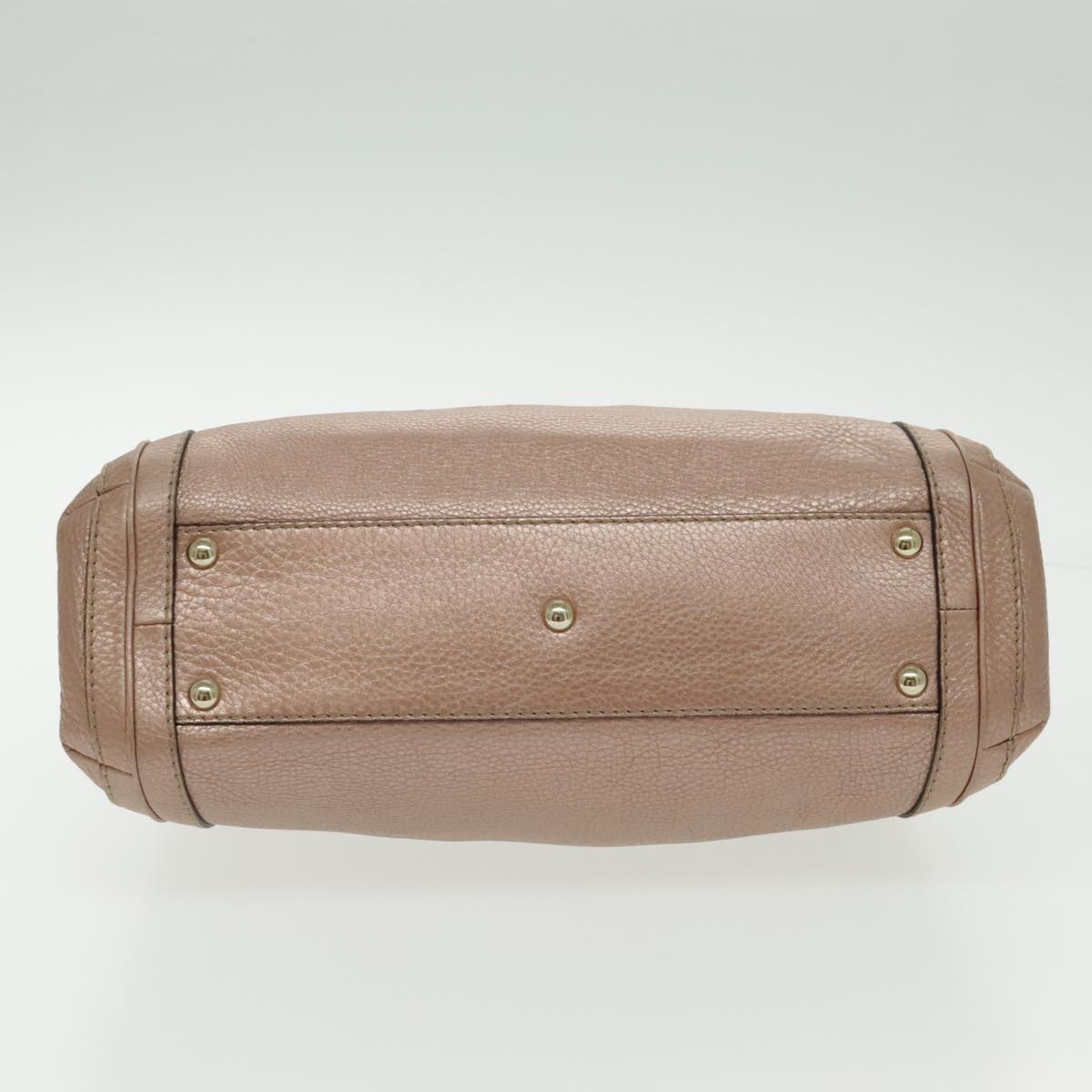 Gucci Bamboo Pink Leather Handbag