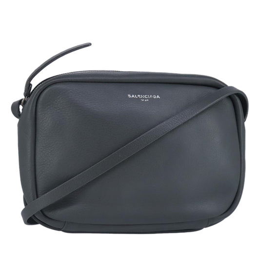 Balenciaga Everyday Grey Leather Shoulder Bag