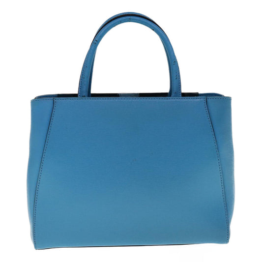 Fendi 2Jours Black Leather Handbag