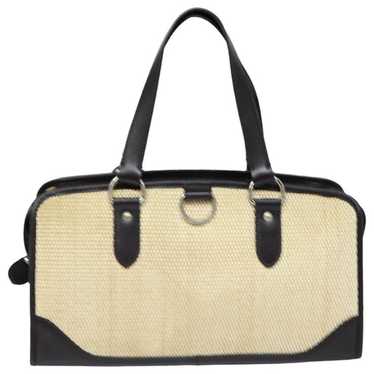 Burberry Beige Leather Tote Bag