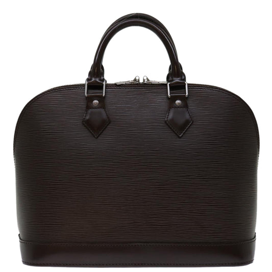Louis Vuitton Alma Brown Leather Handbag