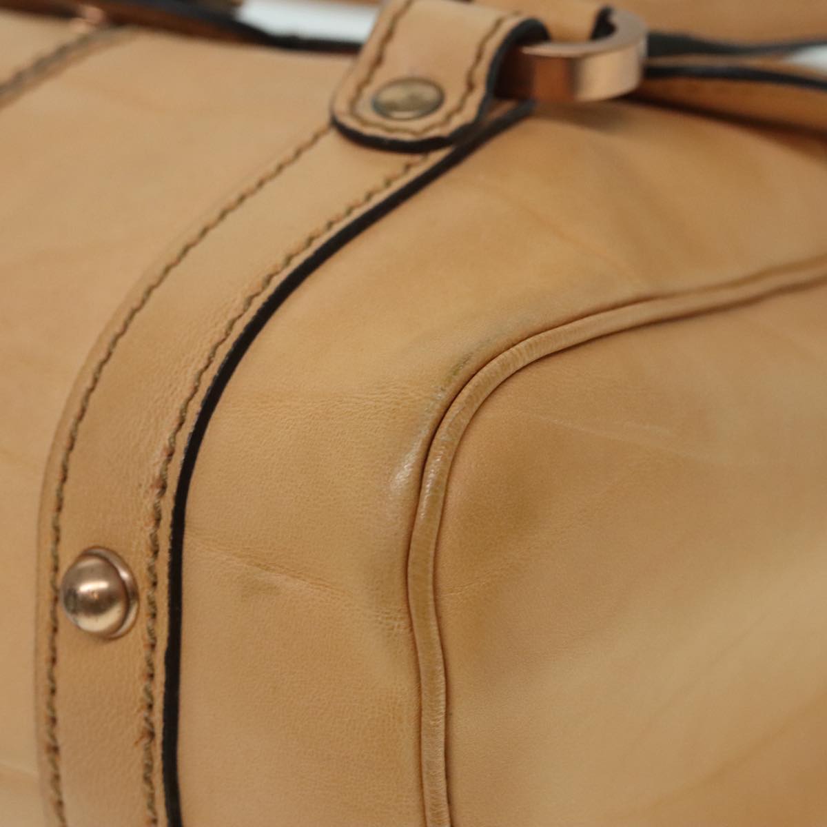 Gucci Beige Leather Handbag