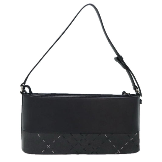 Burberry Black Leather Shoulder Bag