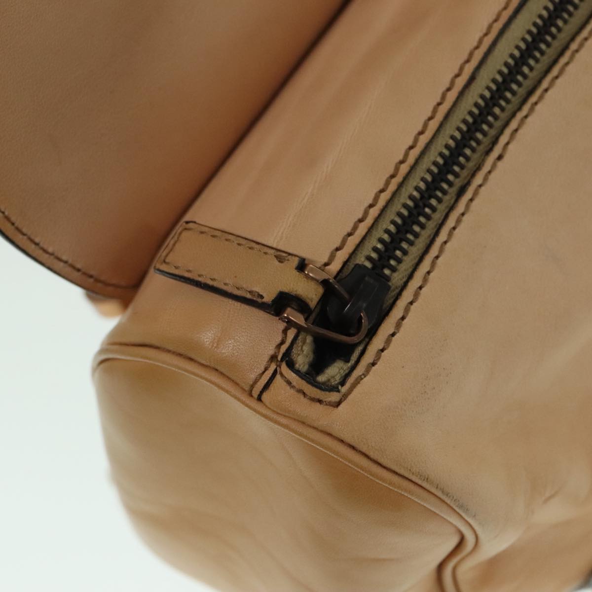 Gucci Beige Leather Handbag