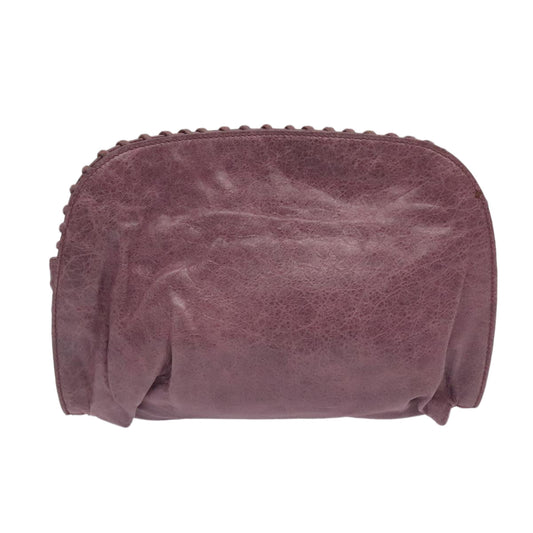 Balenciaga City Purple Leather Shoulder Bag