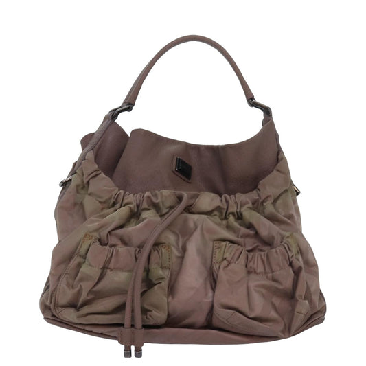 Burberry - Brown Leather Shoulder Bag