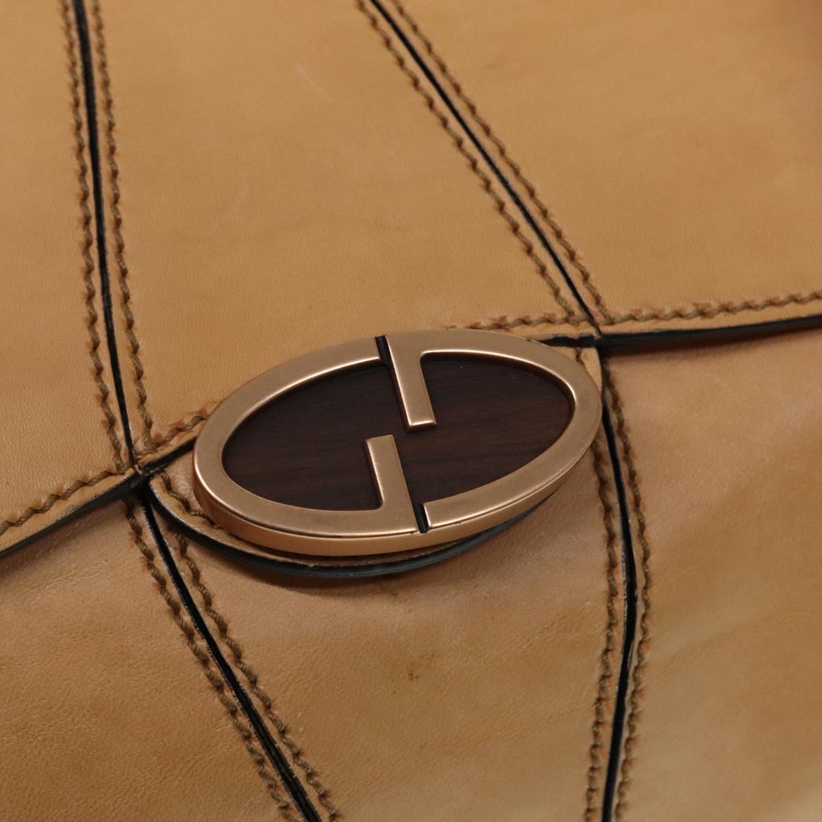 Gucci Beige Leather Handbag