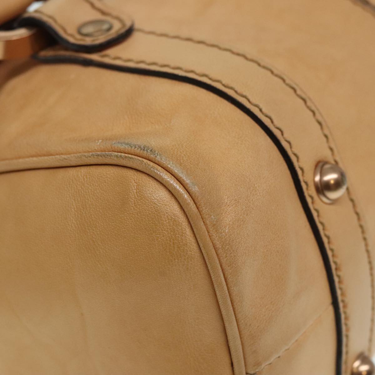 Gucci Beige Leather Handbag
