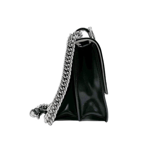 Fendi Black Leather Shoulder Bag
