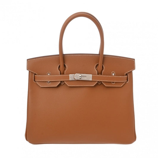 Hermes Birkin Gold Epsom Leather Handbag