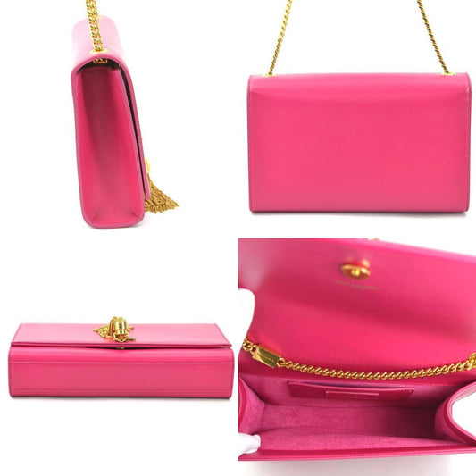 Saint Laurent Pink Leather Shoulder Bag