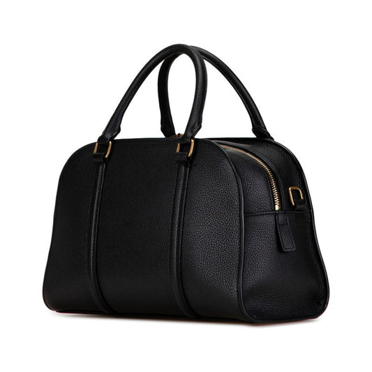 Saint Laurent Black Leather Handbag Shoulder Bag
