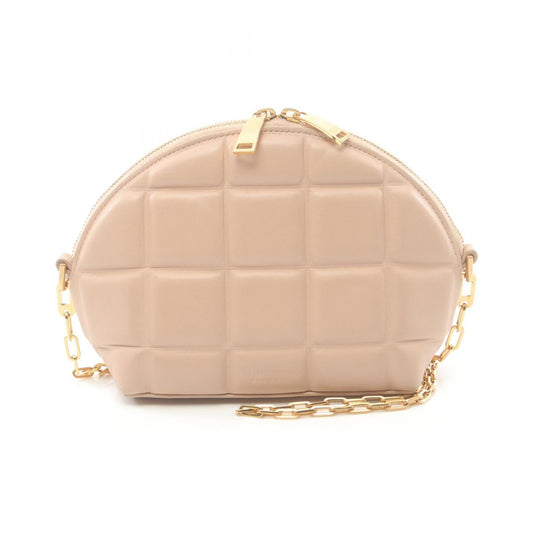 Bottega Veneta Beige Leather Shoulder Bag