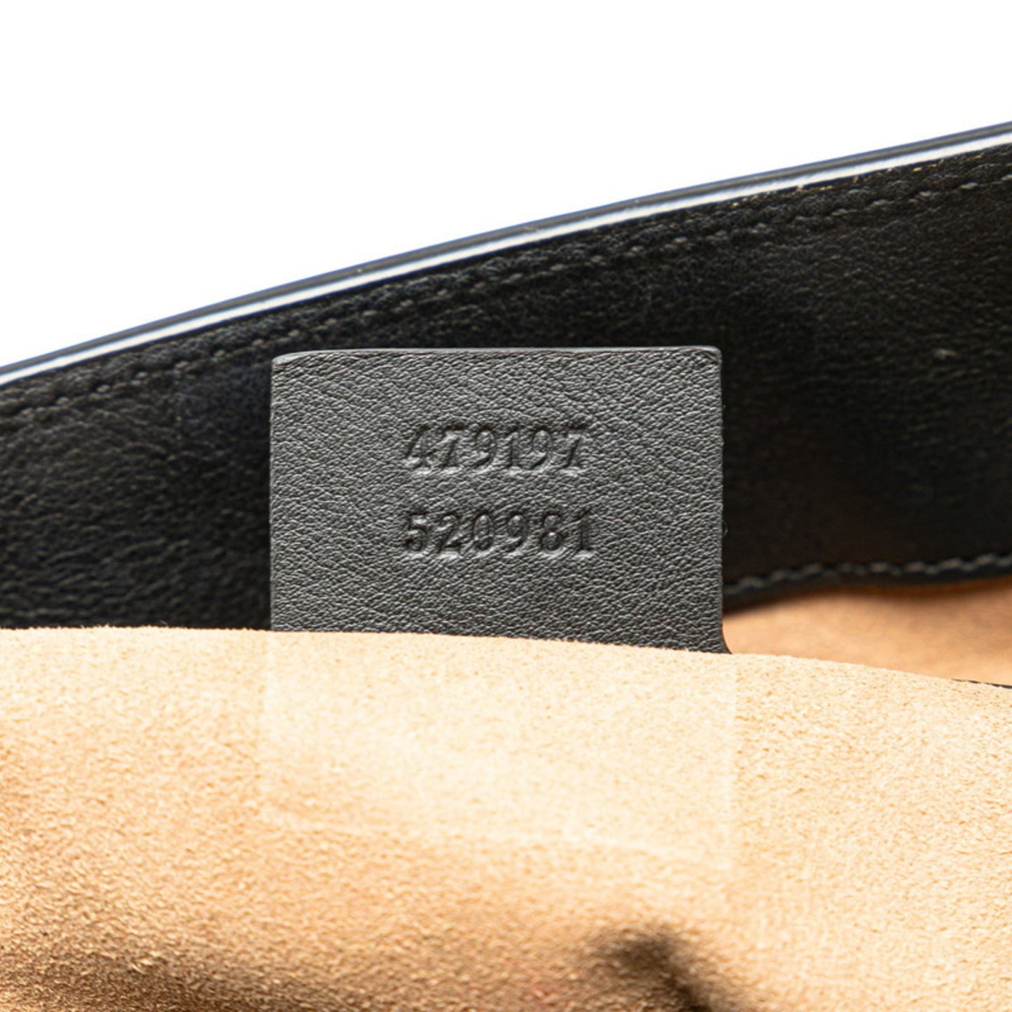 Gucci Beige Black Gg Supreme Leather Shoulder Bag Tote Bag