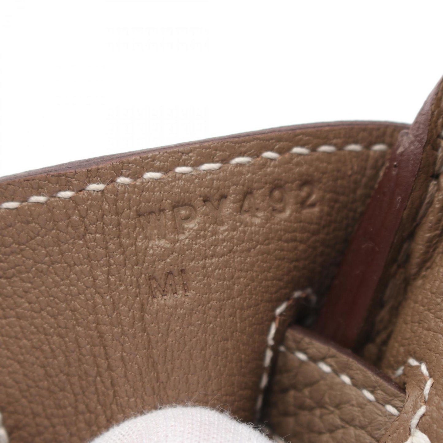 Hermes Birkin Beige Etoupe Gray Togo Leather Handbag