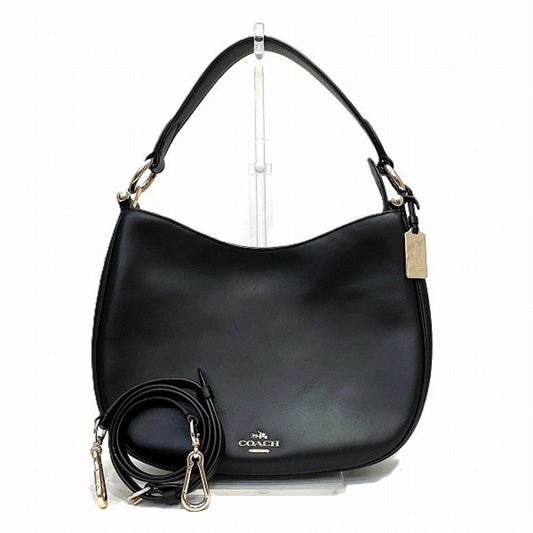 Coach Black Leather Handbag Shoulder Bag