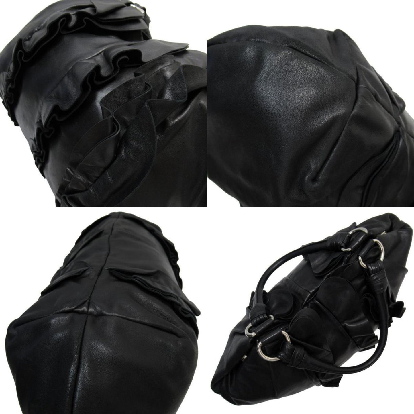Prada Black Leather Handbag