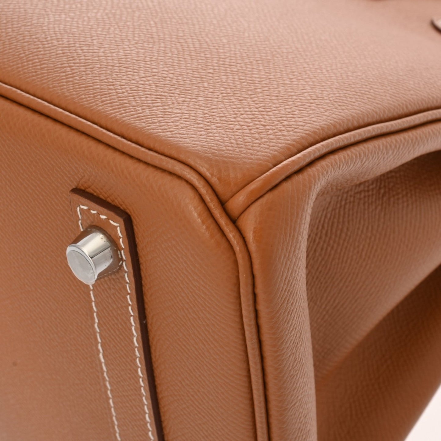Hermes Birkin Gold Epsom Leather Handbag