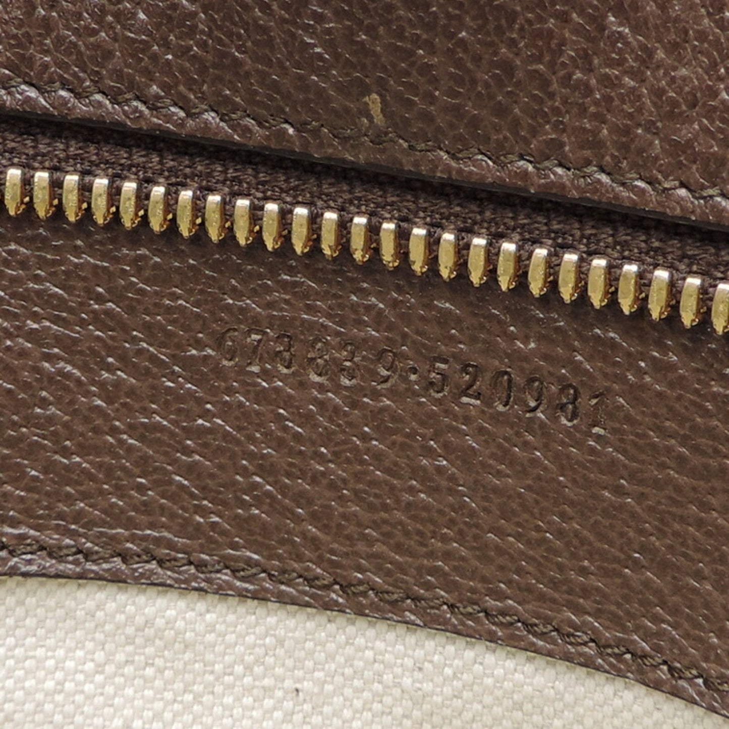 Gucci Beige Leather Tote Bag