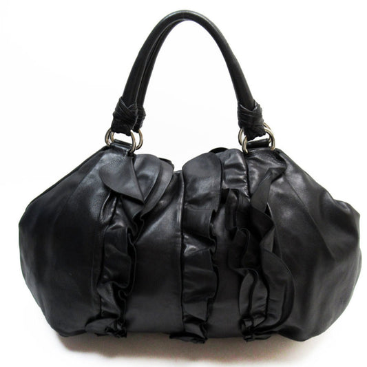 Prada Black Leather Handbag