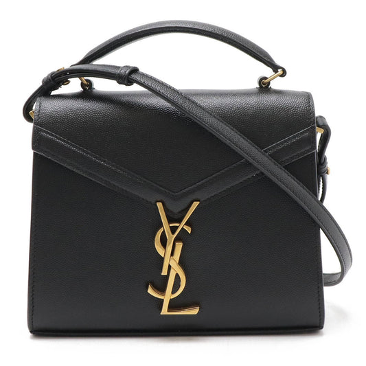 Yves Saint Laurent Black Leather Handbag