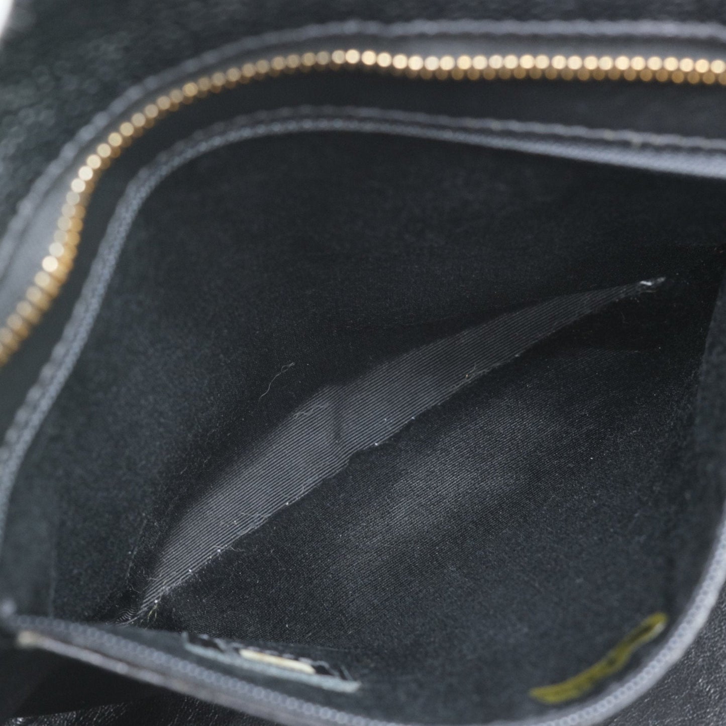 Chanel Black Caviar Leather Handbag Tote Bag